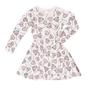 Huxbaby Lolly Bear Skater Dress